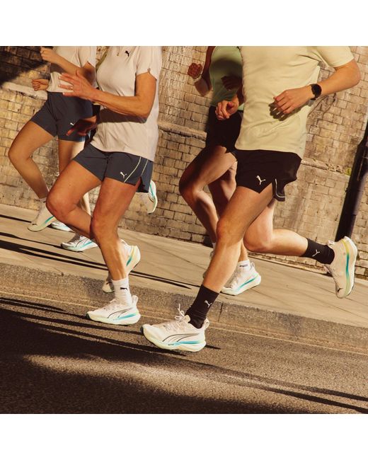 PUMA Blue Foreverrun Nitro 2 Everyday Stable Road Running Shoes for men