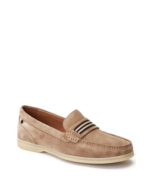Base London Brown Drum Loafer for men