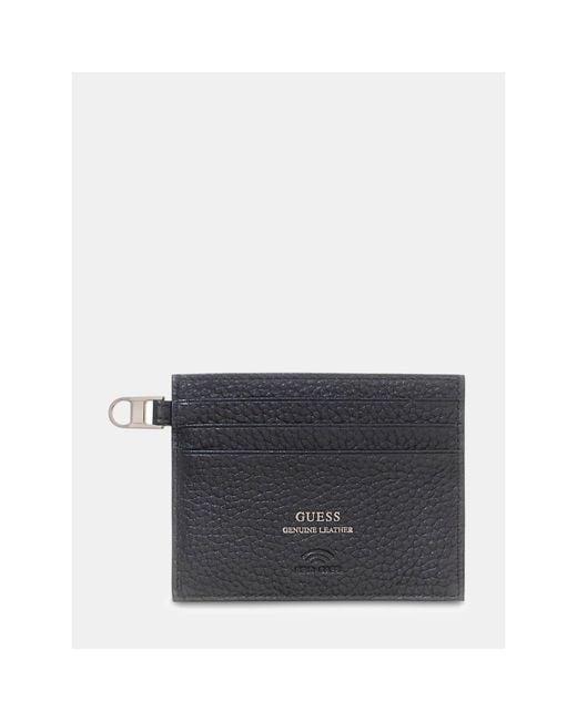 Guess Black Monaco Card Holder for men