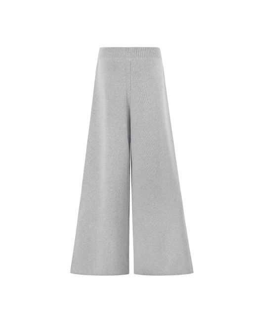 Raey Gray Wide Leg Trousers