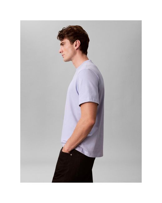 Calvin Klein Blue Monogram T-Shirt for men
