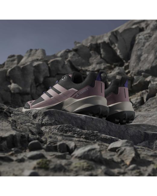 Adidas Gray Terrex Skychaser Ax5 Gore-Tex Hiking Shoes