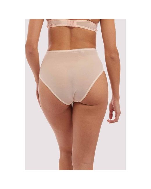 Playful Promises White Peach Mesh Classic Brief