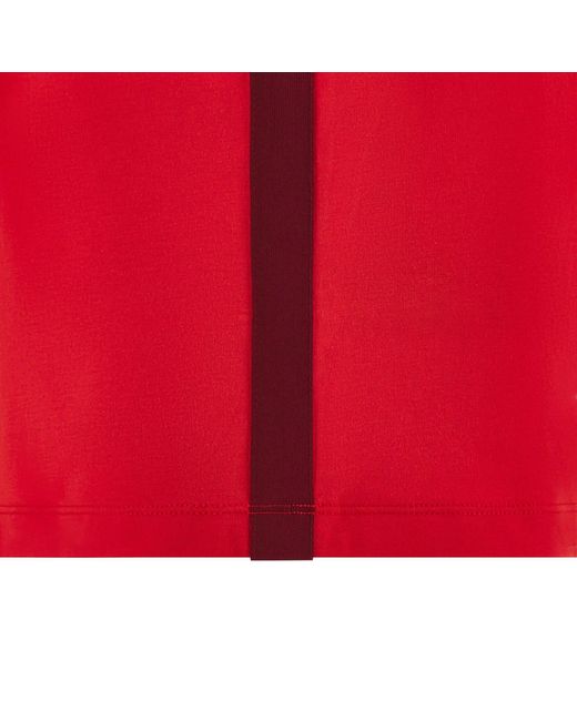 MACRON Red Wales T-Shirt 2025 Adults for men