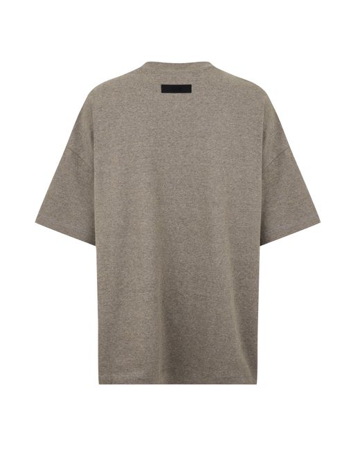 Fear Of God Gray Short Sleeve Tee for men