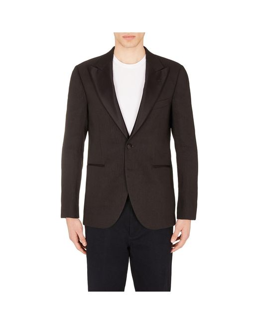 Emporio Armani Black Blazer for men