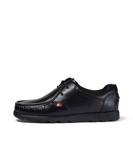 Kickers Black Fragma Lace Shoes for men