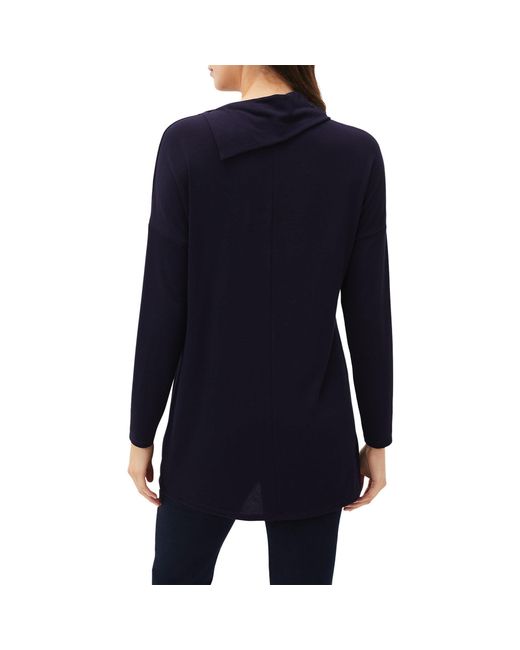 Phase Eight Blue Marga Longline Top