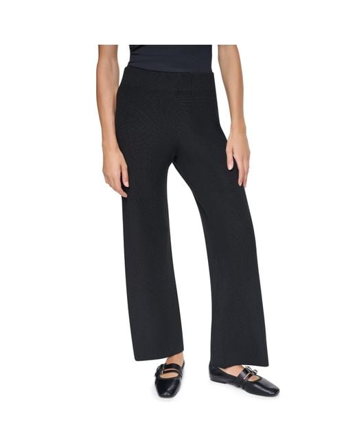 DKNY Black Cblk Jog Ld64