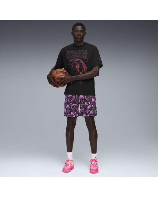 PUMA Pink Mb.05 World Tour Basketball Trainers for men
