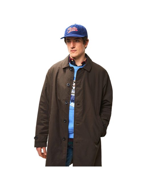 Ralph Lauren Black Pn Sports Trench Coat for men