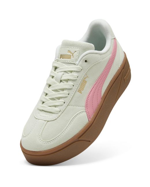 PUMA White Club Era Ii Platform Trainers