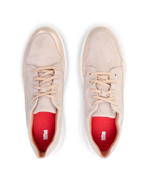 Fitflop Pink Freya Suede Sneakers