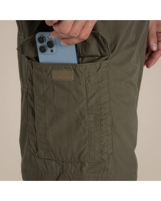 Craghoppers Gray Kiwi Convertible Water-Repellent Trousers for men