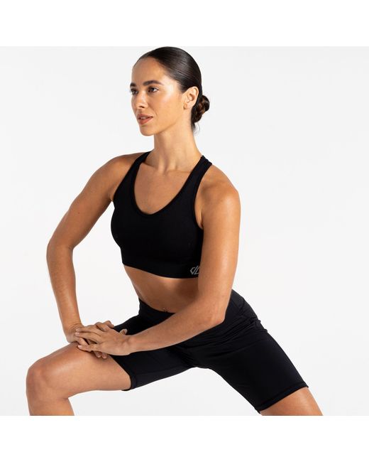 Dare 2b Black React Anti-Bacterial Bra