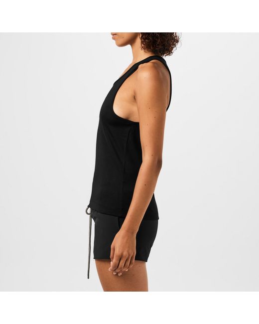 Fear Of God Black Ribbed Tank Top