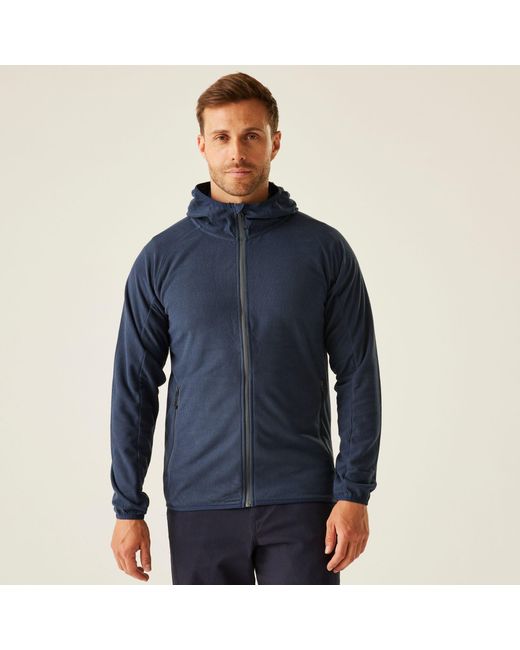 Regatta Blue Navigate Full-Zip Fleece for men
