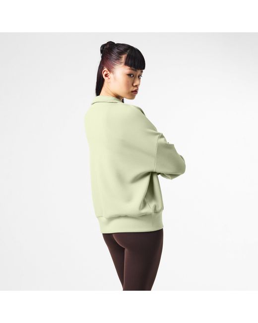 Varley Green Hawley Half Zip Sweatshirt