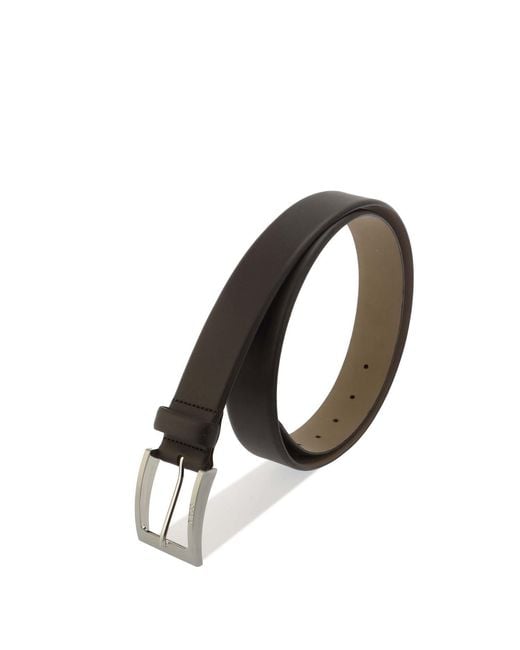Boss Brown Barnabie Leather Belt for men