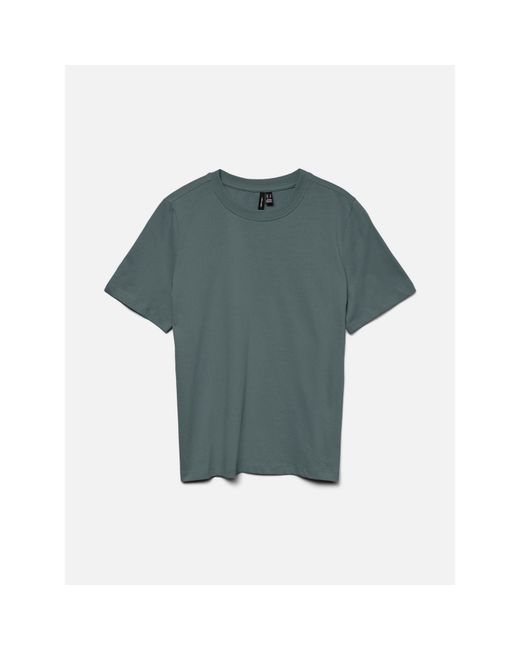 Vero Moda Green Paulina Short Sleeve T-Shirt