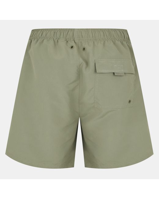 Jack Wills Green Side Stripe Swim Shorts for men