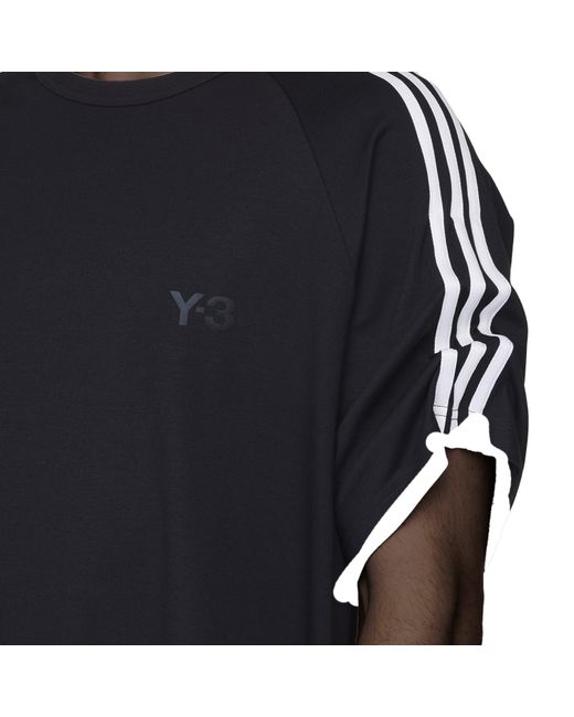 Y-3 Black Jsr Os Tshirt Sn42 for men