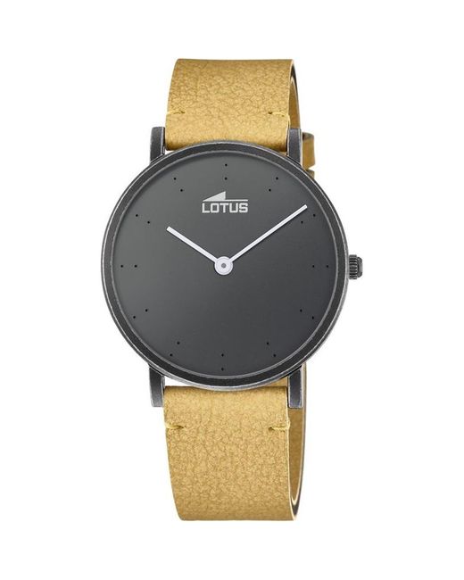 Lotus Gray Stainless Steel Sports Analogue Quartz Watch