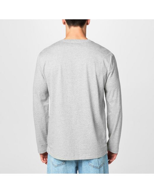 Polo Ralph Lauren Gray Box Logo T-Shirt for men
