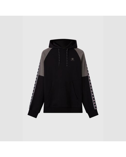 Champion Black Overhead Hoodie for men