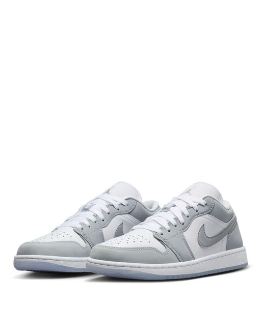 Nike Gray Low-Top Trainers