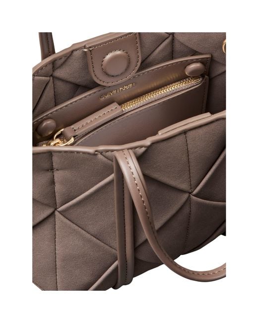 Calvin Klein Brown Ck L Wvn Sh Bg Ld64
