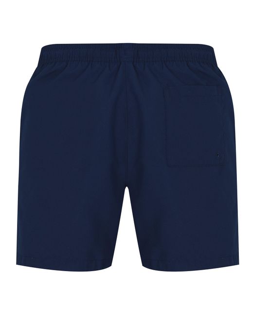 Calvin Klein Blue Large Logo Swim Shorts for men