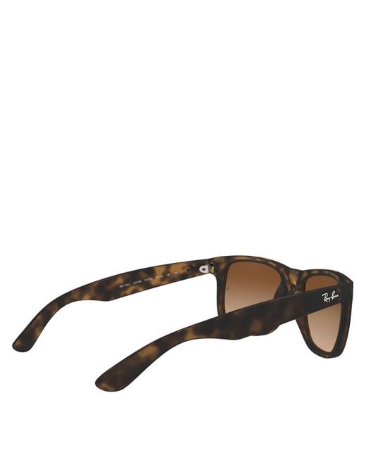 Ray-Ban Brown Justin Square Sunglasses