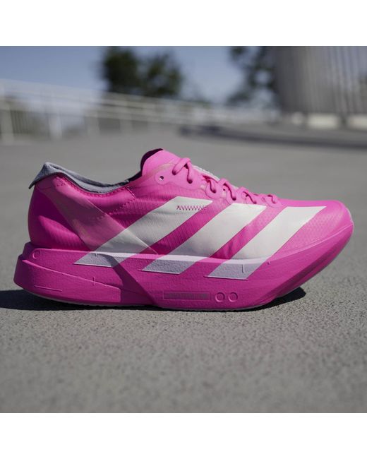 Adidas Purple Adizero Adios Pro 4