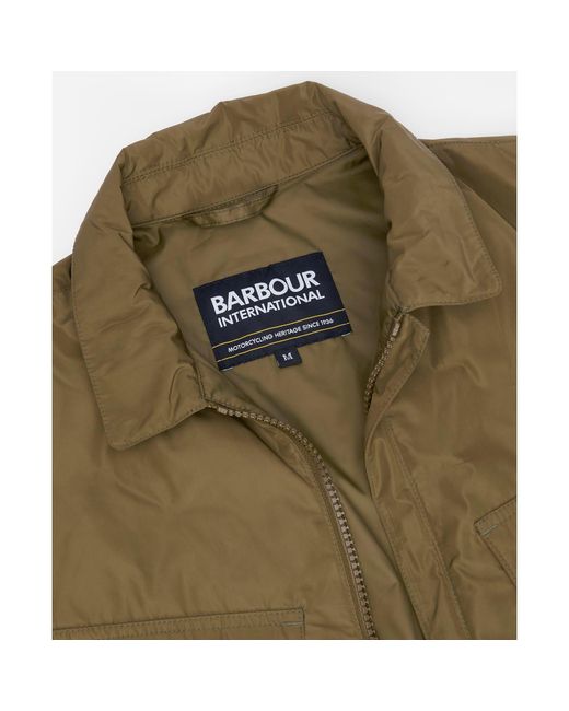 Barbour Green Ariel Overshirt for men