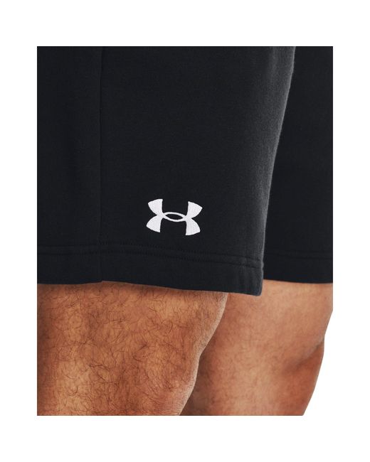 Under Armour Blue Ua Rival Fleece Shorts for men