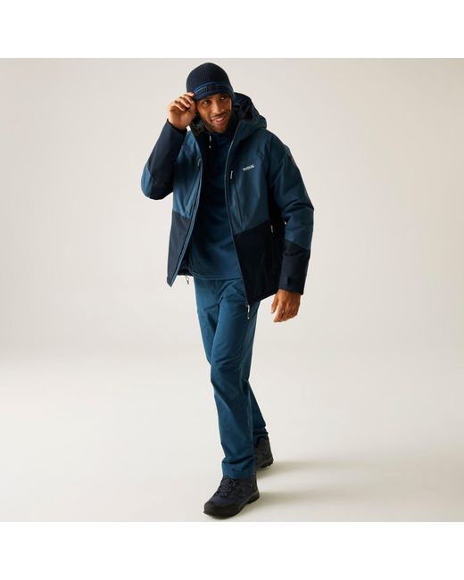 Regatta Blue Highton Stretch Isotex Thermoguard Insulated Waterproof Jacket for men
