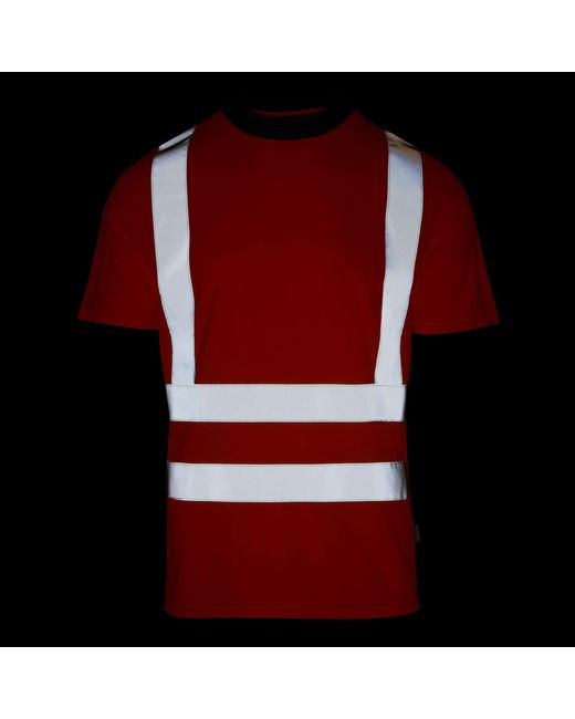 Regatta Orange Hi-Vis Pro Contract T-Shirt for men