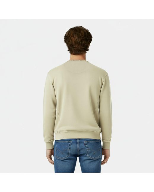 Jack Wills Natural Jacquard Crew Sweatshirt for men