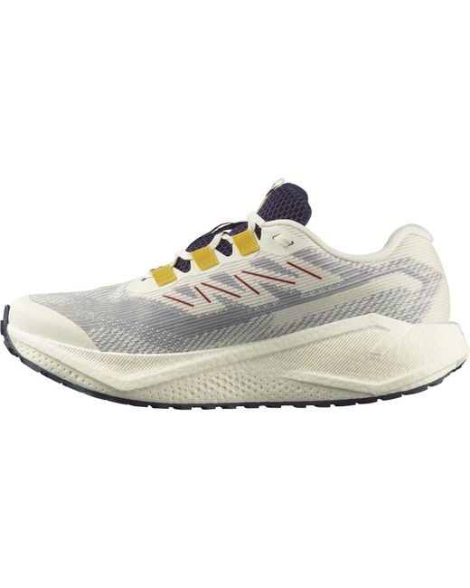 Salomon White Aero Blaze 3 Gtx Trail Running Shoes for men