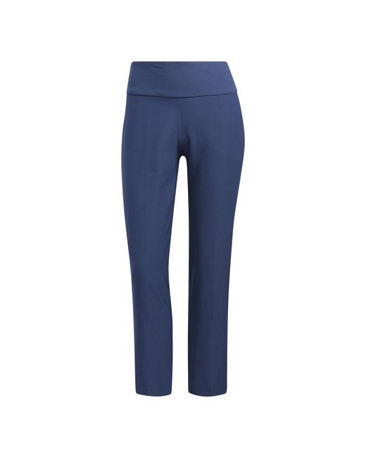 Adidas Blue Pull On Ankle Pants