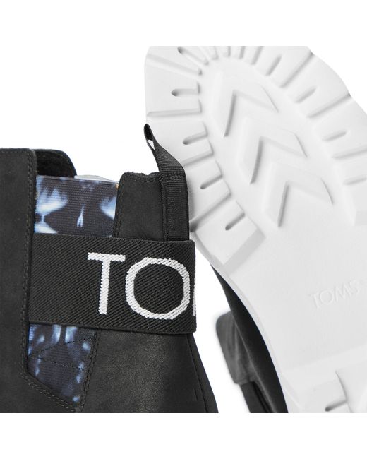 TOMS Black Boot Ladies