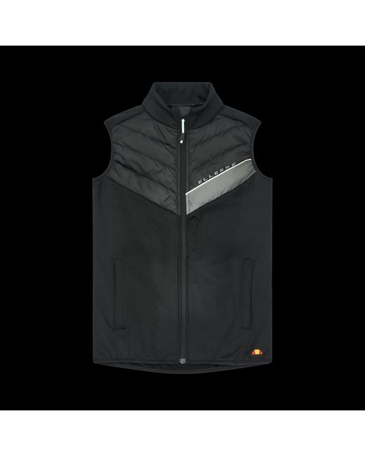 Ellesse Black Pogali Lightweight Padded Gilet