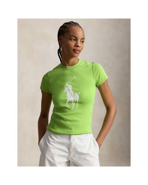 Polo Ralph Lauren Green Baby Tee