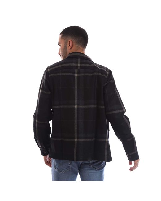 Belstaff Black Blend Forge Jacket for men