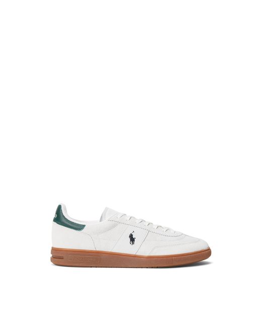 Polo Ralph Lauren White Bedford Low-Top Trainers for men