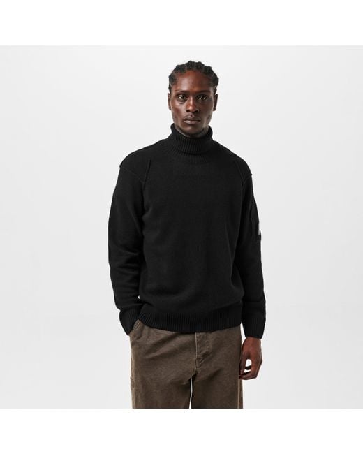 C P Company Black Jumper for men