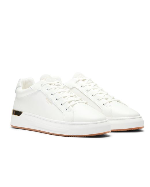Mallet White Mallet Grftr Gum Trainers for men