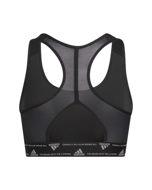 Adidas Originals Black Plus Size Training Medium Support Good Bra