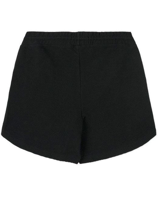 PREVU Black Ottoman Shorts for men